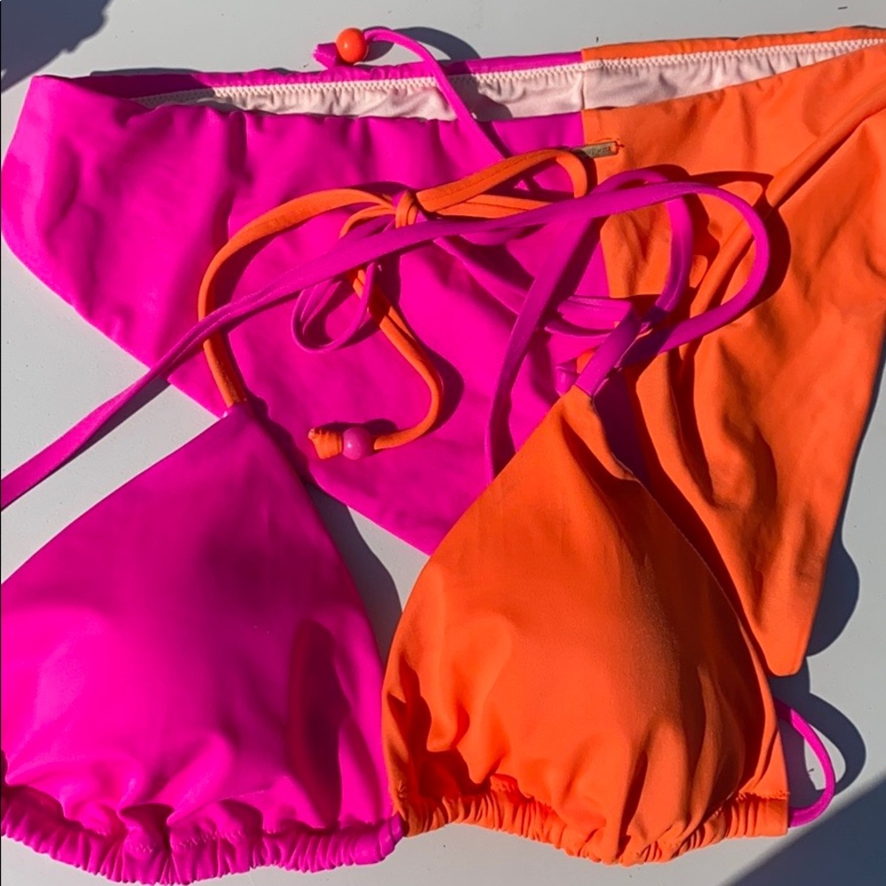 Bright, colorful VS bikini